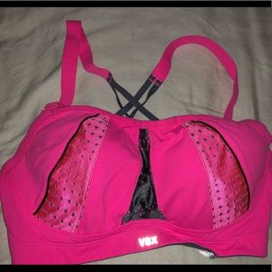 Hot pink Victoria's Secret sports bra 32DD